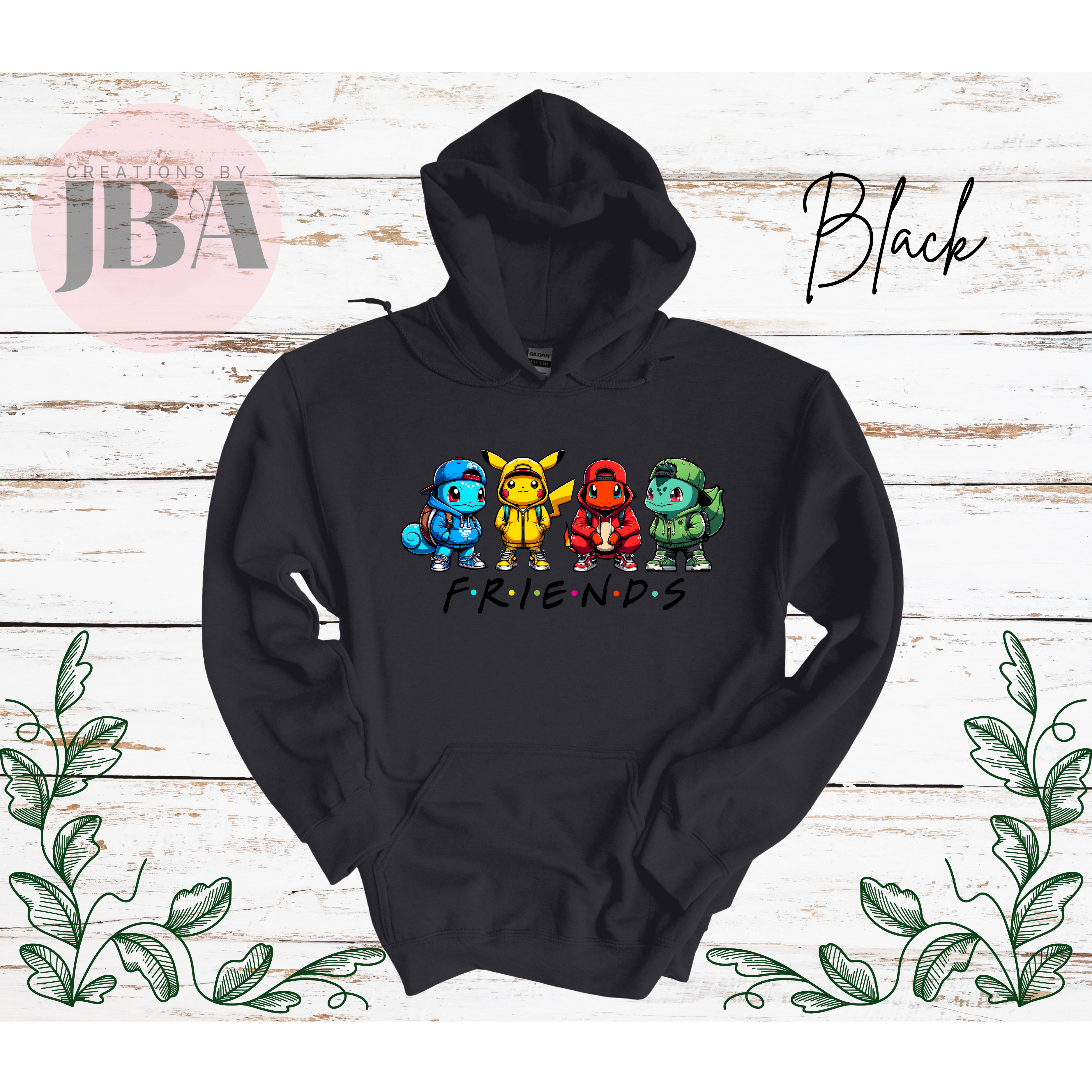 Friends Pokemon Hoodie
