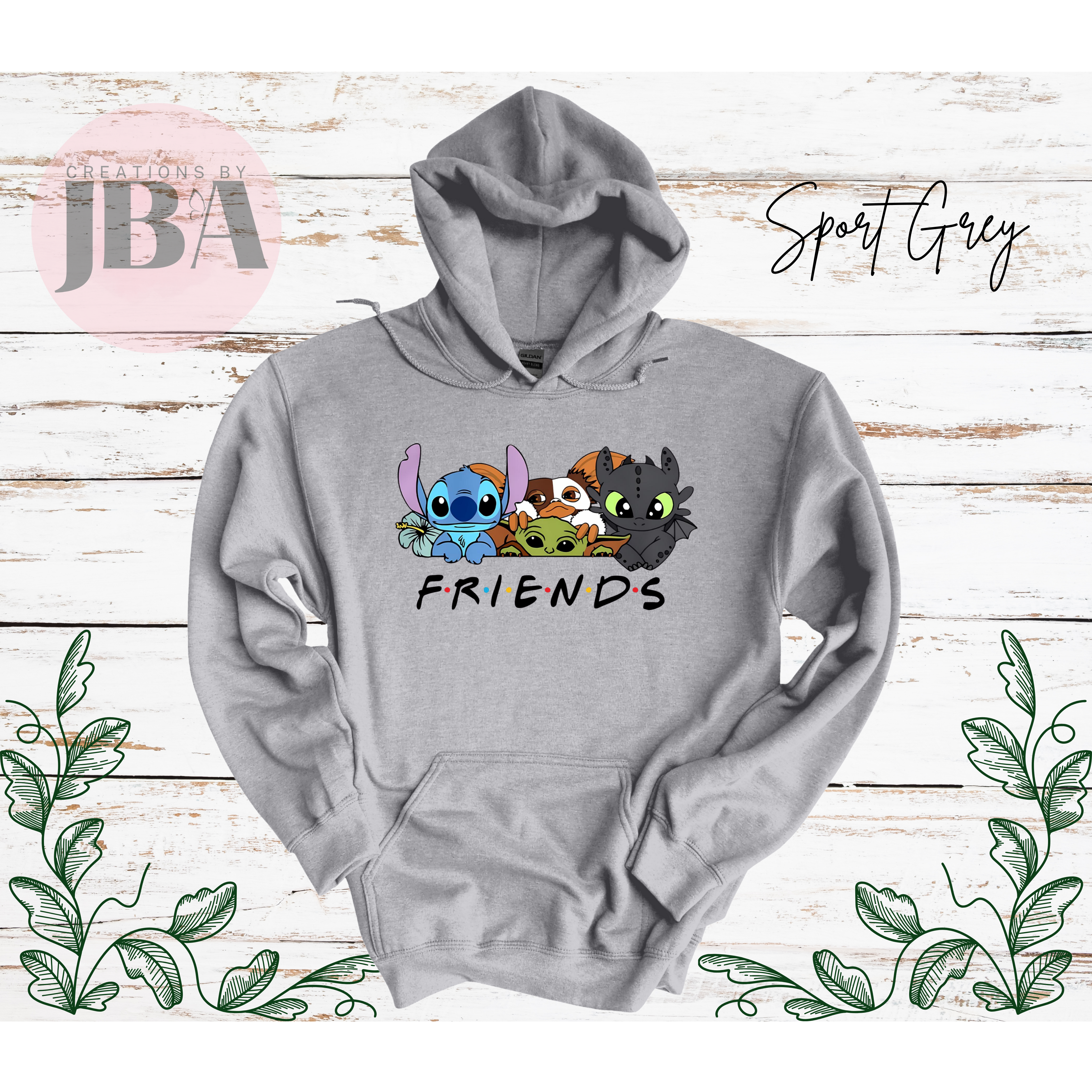 Cute Dragon friends Hoodie
