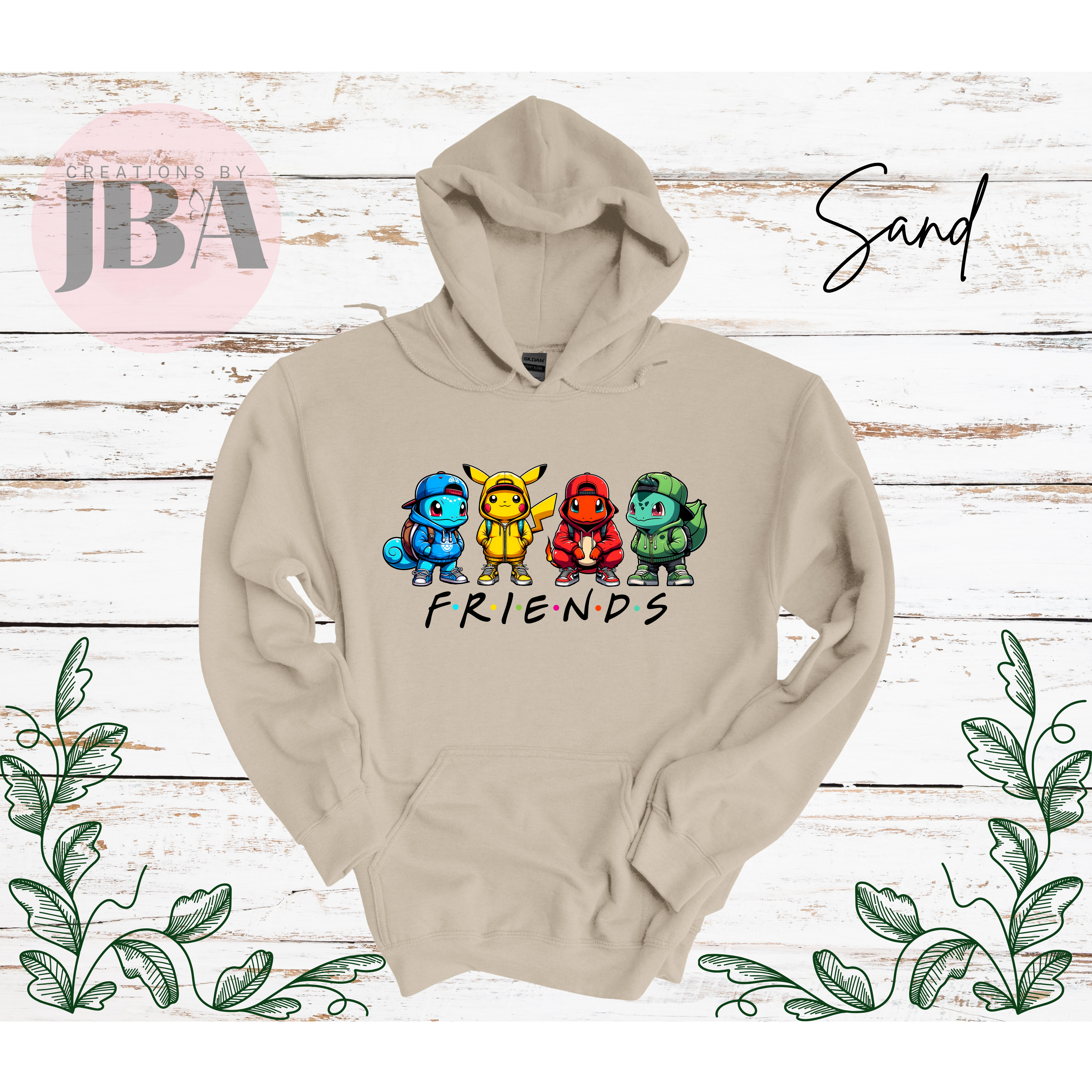 Friends Pokemon Hoodie