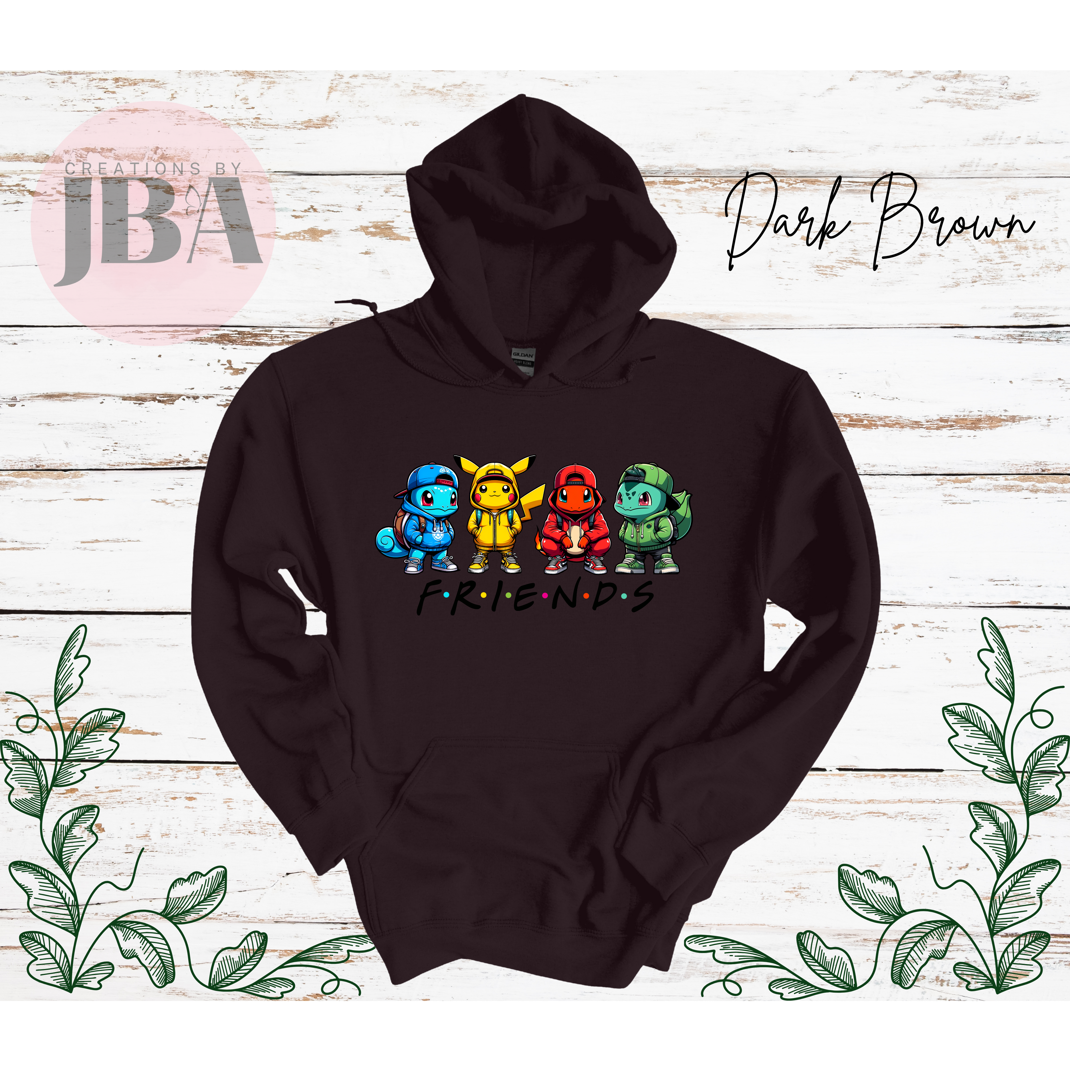 Friends Pokemon Hoodie