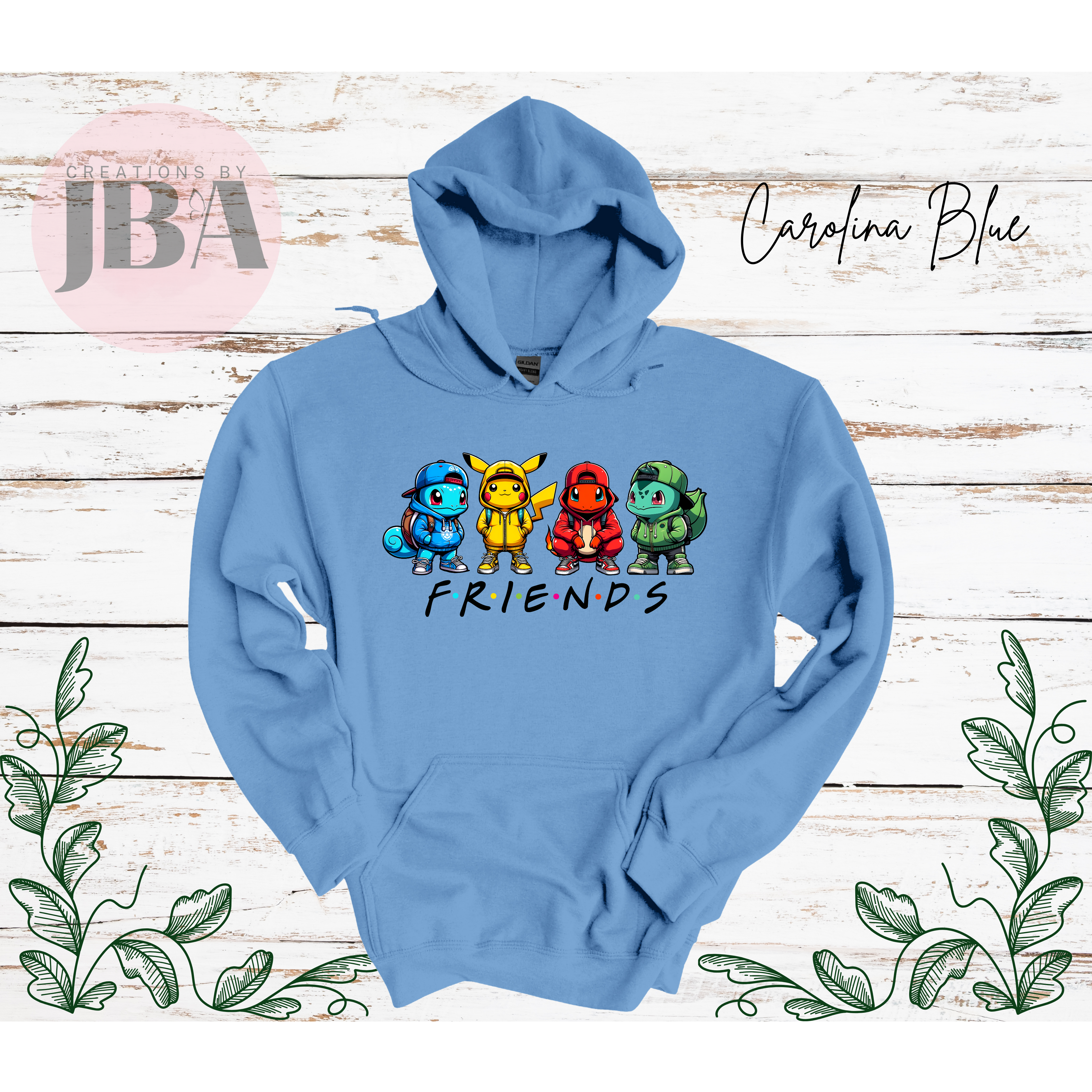 Friends Pokemon Hoodie